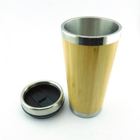 Vaso Viajero Bambú