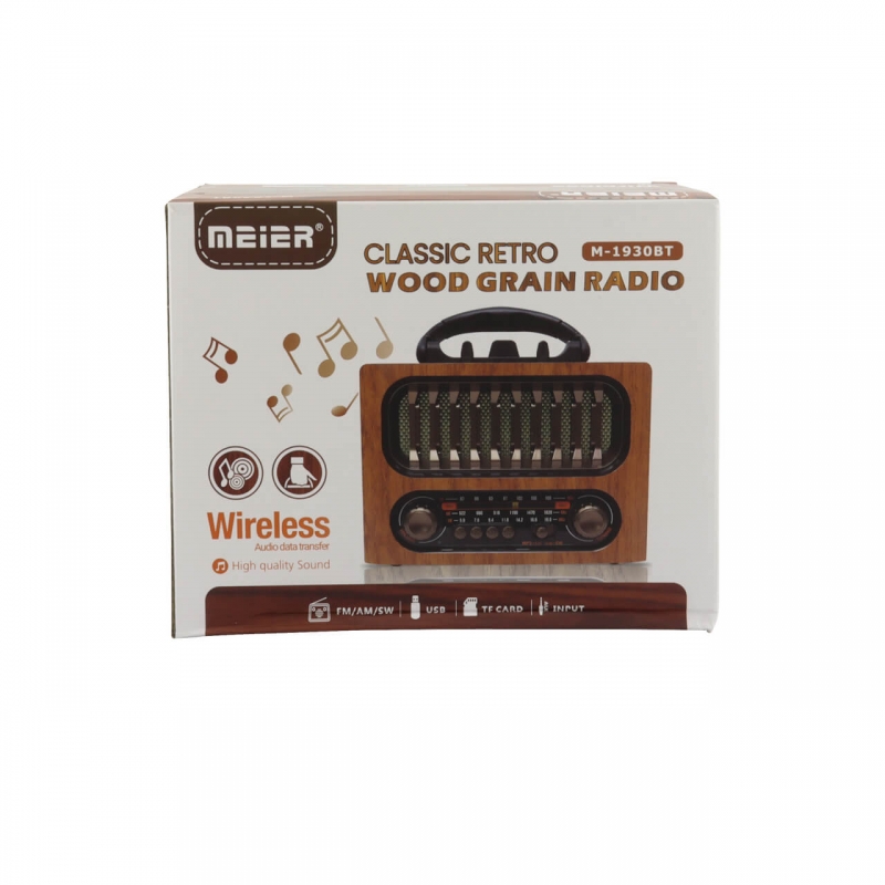 PARLANTE BLUETOOTH RETRO 1 PARLANTE BLUETOOTH RETRO 1