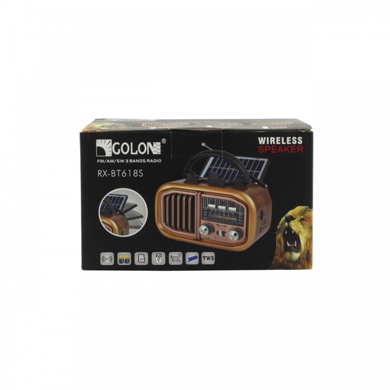 PARLANTE BLUETOOTH RETRO 2