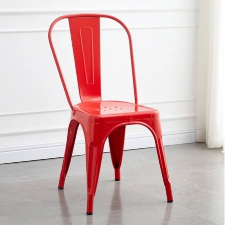 Silla Metálica Espaldar