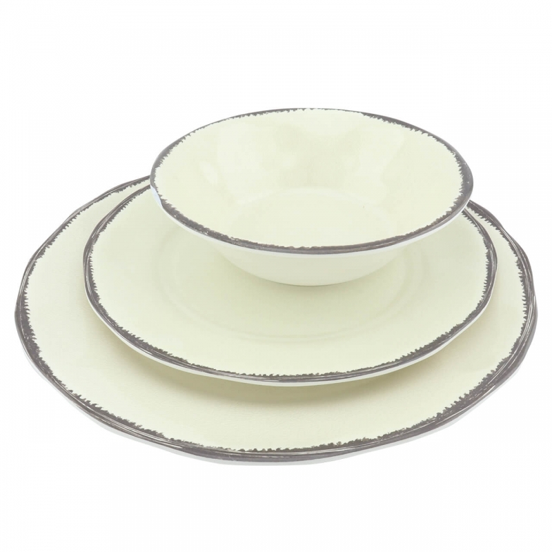 Vajilla Melamina 12 Pcs 2