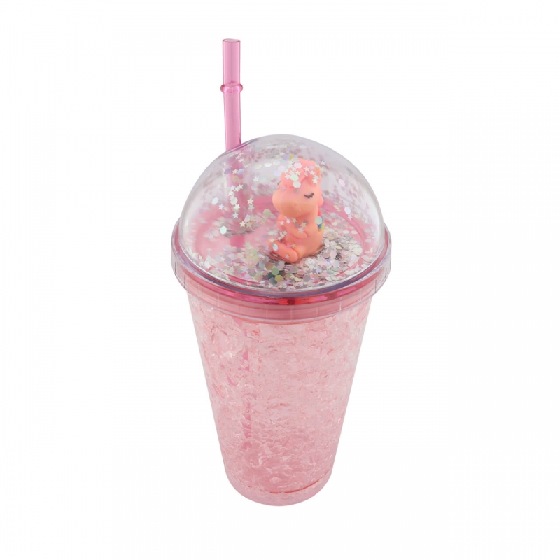 Vaso Gliter Crackelado