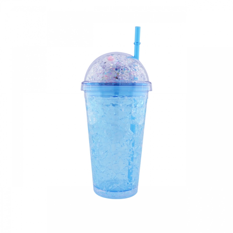 Vaso Gliter Crackelado