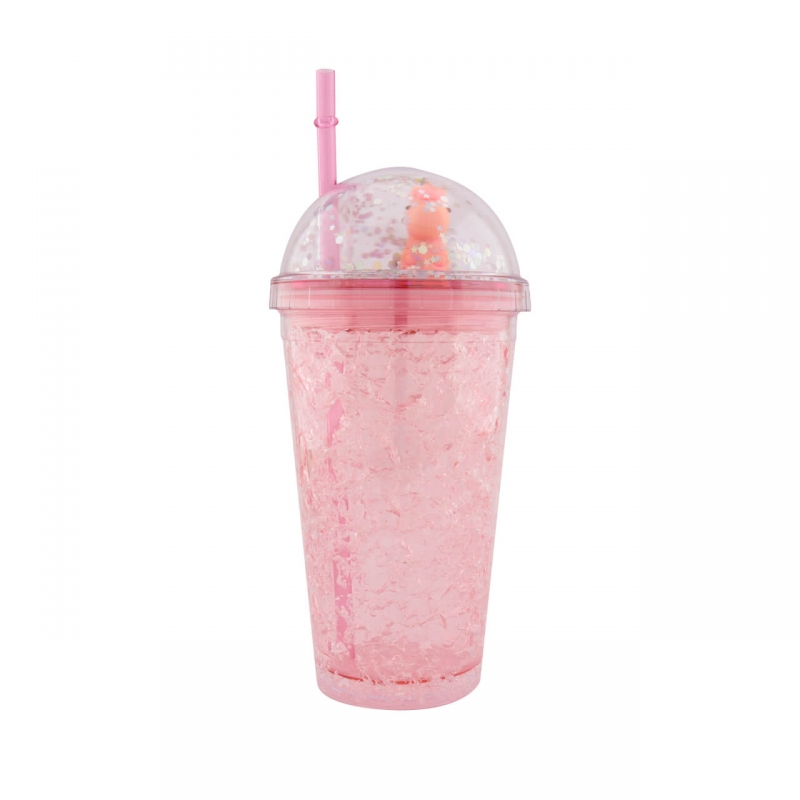 Vaso Gliter Crackelado