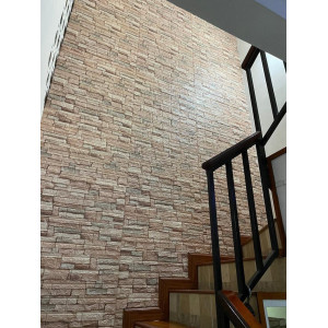 PANEL ADHESIVO 3D PARA PARED PIEDRA BEIGE