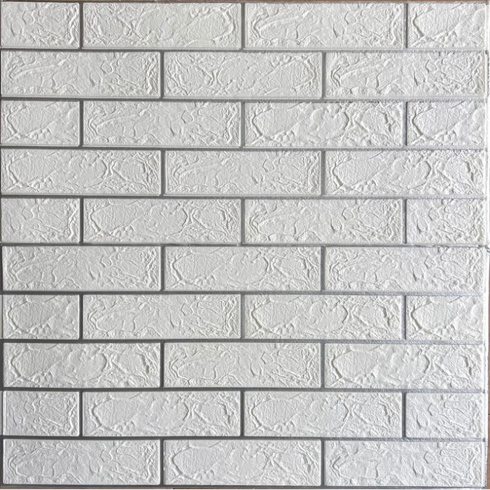 PANEL ADHESIVO 3D PARA PARED LADRILLO PLATA PANEL ADHESIVO 3D PARA PARED LADRILLO PLATA