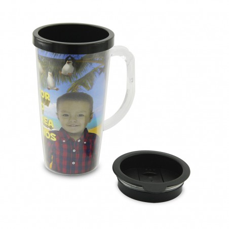 Vaso Viajero Etiqueta